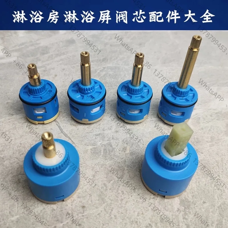 1PC Shower Room Faucet Cartridge Accessories Shower Head Bathtub Water Mixing Valve 3 Position 4 Position Concealed Installation