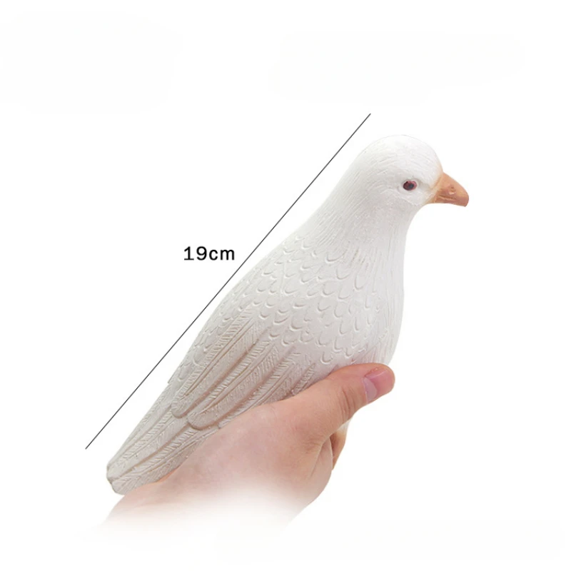 Vanishing Dove (latex) Rubber Fake Living Dove Magic Tricks Magicans Stage Illusions Accessories Props Appearing Vanishing Magia