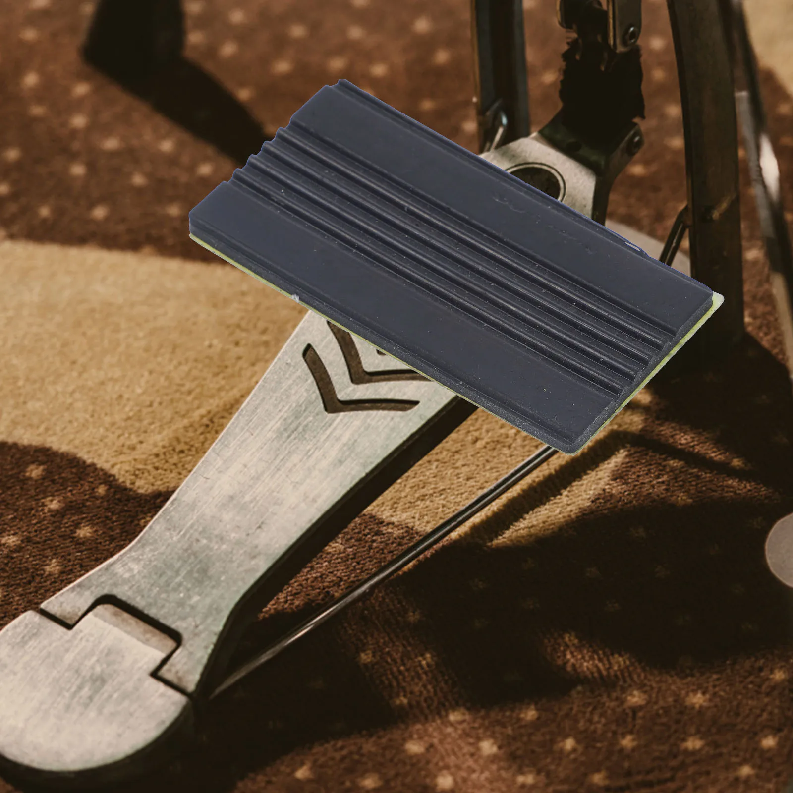 

1 Pair Universal Drum Hoop Guard Rubber Anti-Slip Pad Support Foot Pedal Guard For Bass Drum Set Accessories Lightweight Durable