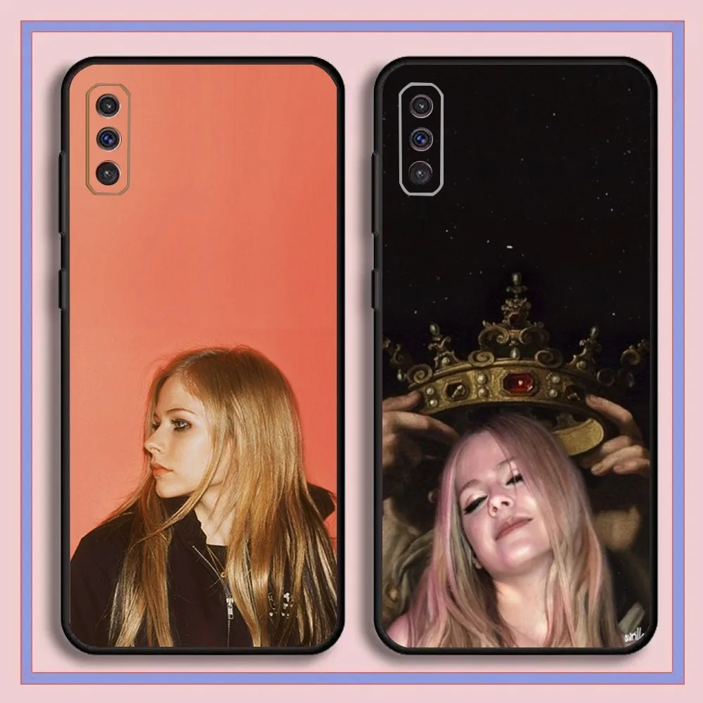 Singer A-Avril Ramona Lavigne  Phone Case For Samsung Galaxy A13,A21s,A22,A31,A32,A52,A53,A71,A80,A91 Black Cover