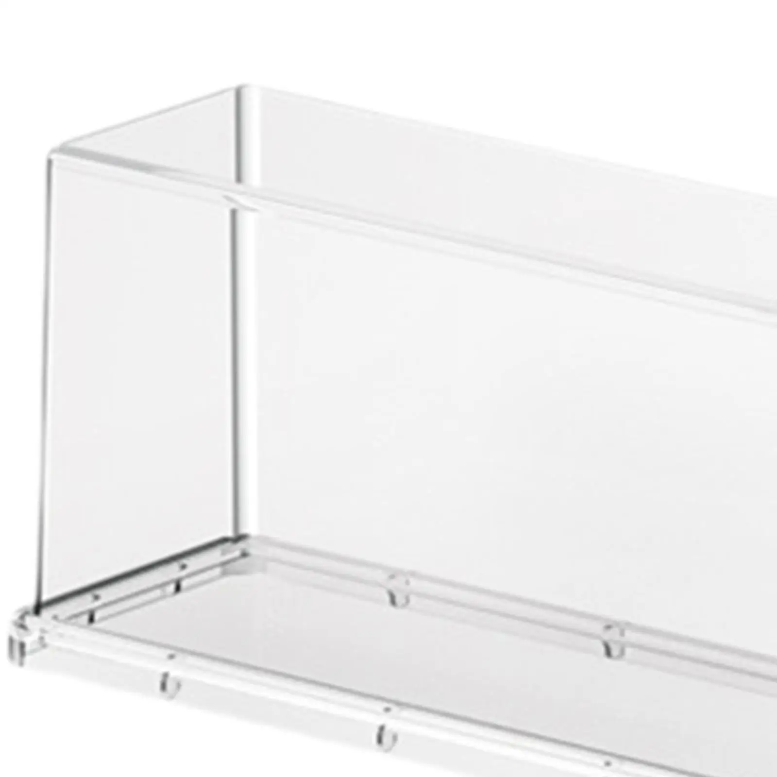 Vitrine Gemakkelijke toegang voor verzamelobjecten Stapelbare transparante opbergorganisator voor modellen Speelgoed Beeldjes Miniatuur aanrecht