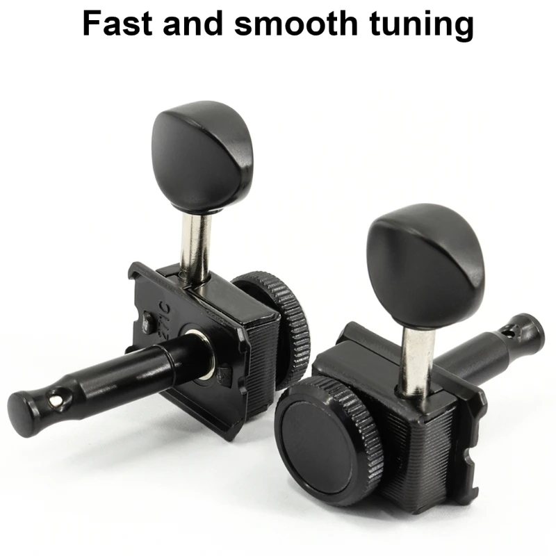 6 inline Vintage Guitar Locking Tuners Lock String Tunings Key Pegs Machine Head Left Hand Guitar Tuners DropShipping