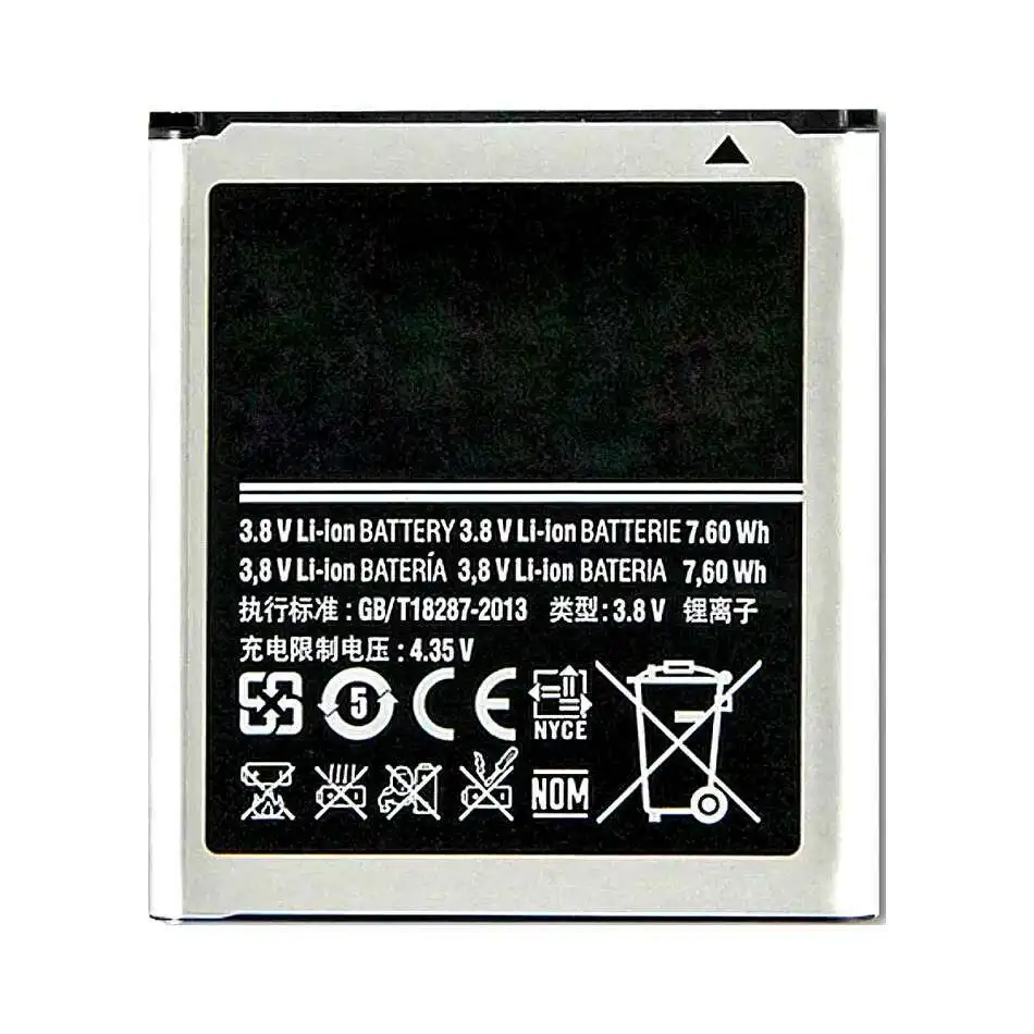 بطارية الهاتف المحمول EB585157LU 2000Mah لسامسونج غالاكسي وين I8552 I8558 I8550 I869 I8530 GT-I8552 GT-I8530 #2