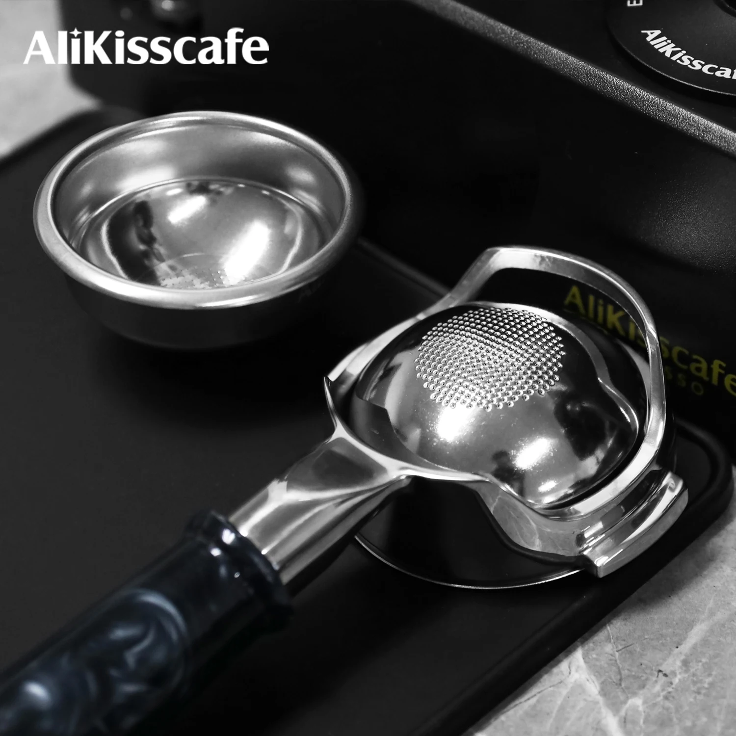 

AliKisscafe 58 мм корзина для фильтра для кофе сферическая точность для E61 Gaggia портафильтр аксессуары для эспрессо-машины инструменты для бариста