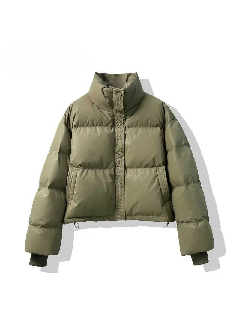 

Модное утепленное пальто больших размеров для женщин, корейский свободный крой, на хлопковой подкладке, весенне-осенняя верхняя одежда