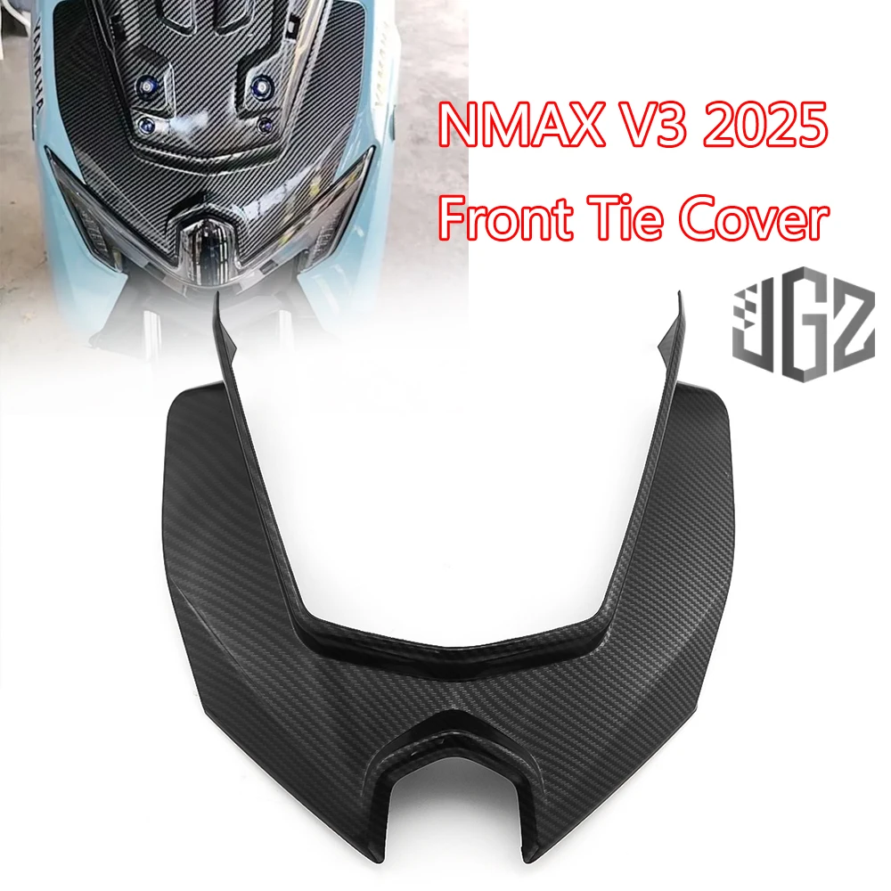 

Motorcycle Front Tie Cover ️Front Shield Cover Hydro dip Eyebrow Garnish Cover Accessories For YAMAHA NMAX155 v3 turbo 2025