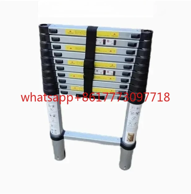 5.8m 6.2 Metri Scale Industriali In Alluminio Scala Diritta Portatile Per Uso Domestico Pieghevole Estensione Scale Telescopiche Scaletta