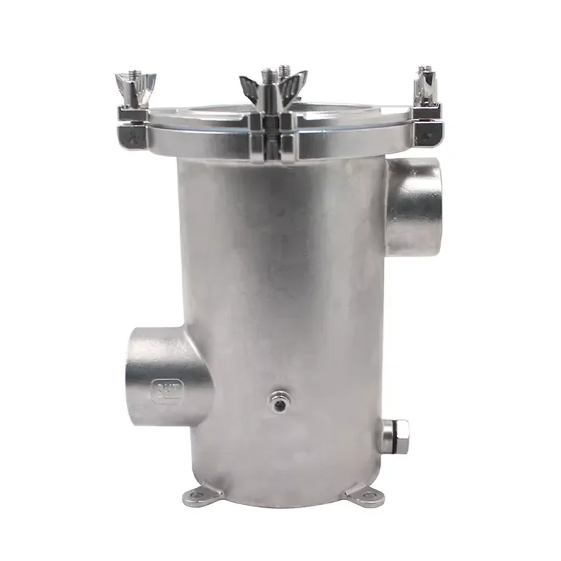 Shenghui New 316 Stainless Steel 2'' Mirror Polished CE Certified Thru Hull Fittings Marine Yacht Intake Water Strainer