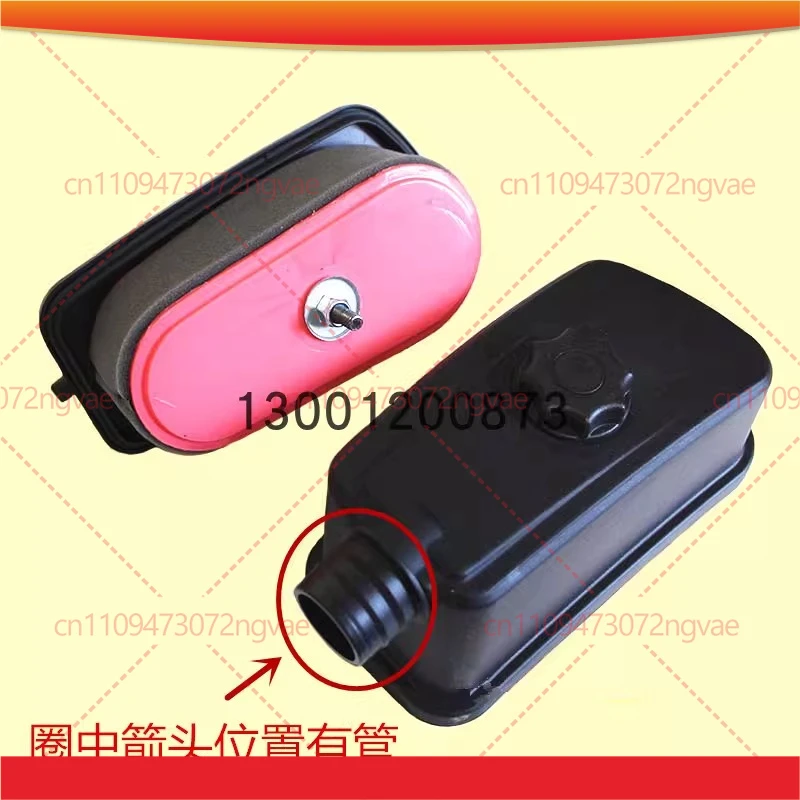 Air filter assembly for Weibang Loncin IP170 1P70FA LC1P70 1P75 LC1P70FA 196CC engine lawn mower air cleaner complete