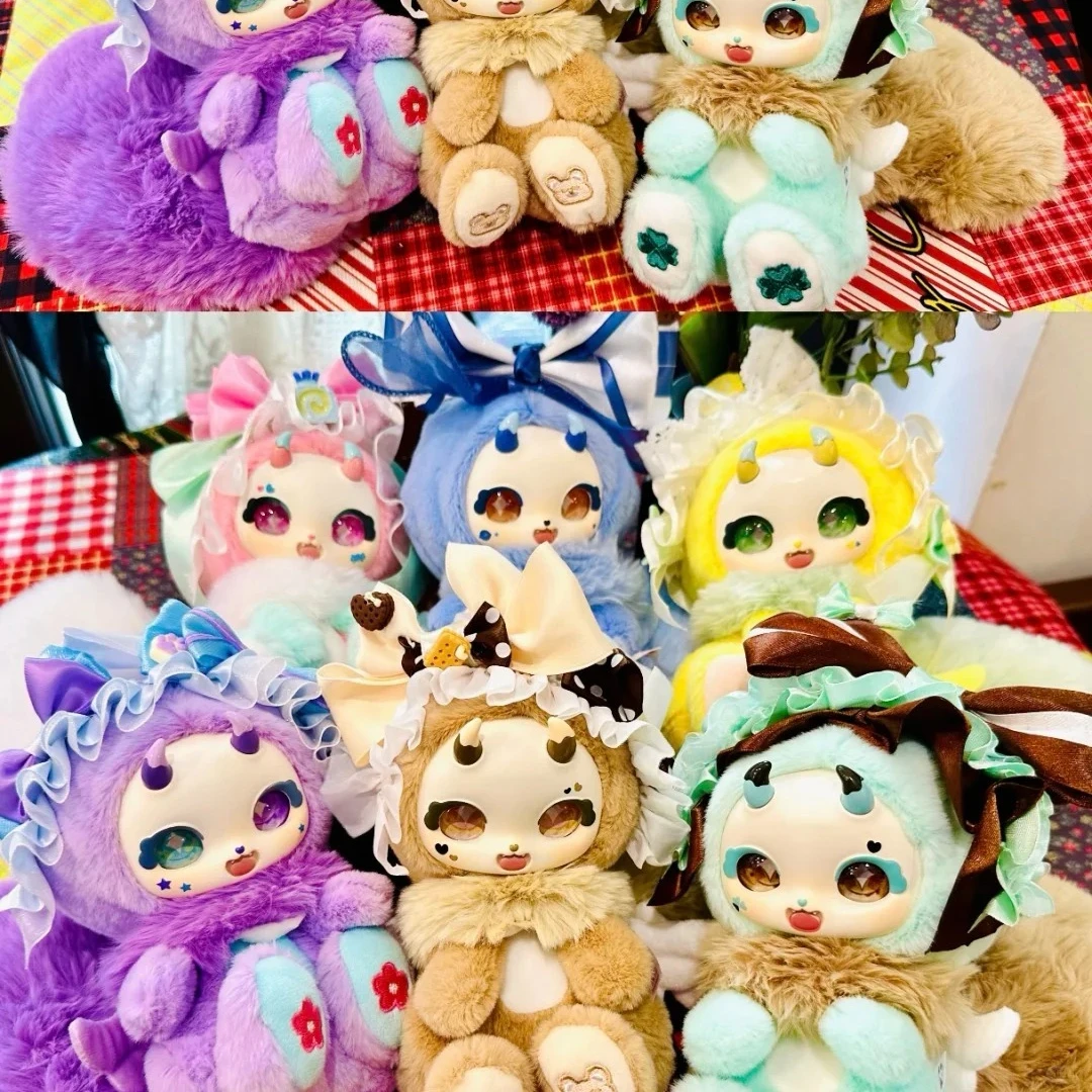 

Boboco Vinyl Blind Box Sweetheart Party Series Mystery Box Plush Doll Cute Pendant Decoration Guessing Bag Surprise Gift