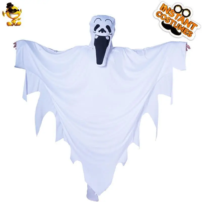 

loween Adult Children's White Ghost Role-plang Par Costume Ghost Sle Parent-Child loween Clothes Parwear
