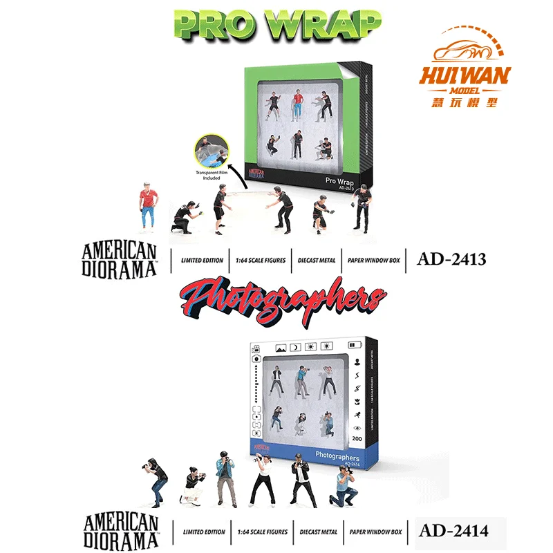 

Новинка 2023 года, 1/64, набор американских фотографов, миниатюрная кукла, модель игрушки из смолы, сделай сам, ручная роспись, настольный орнамент, подарочная коллекция