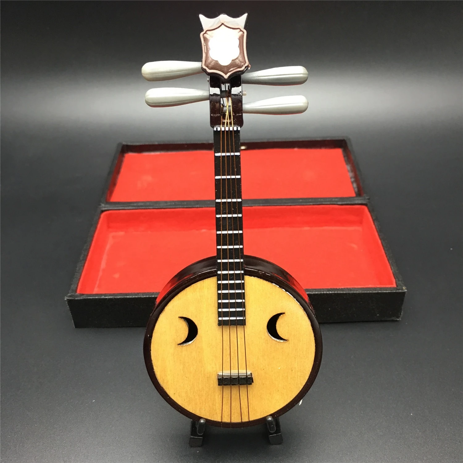 

1/6 Musical Instrument Zhongruan Model For 12'' Action figure Toys Accessories 14cm