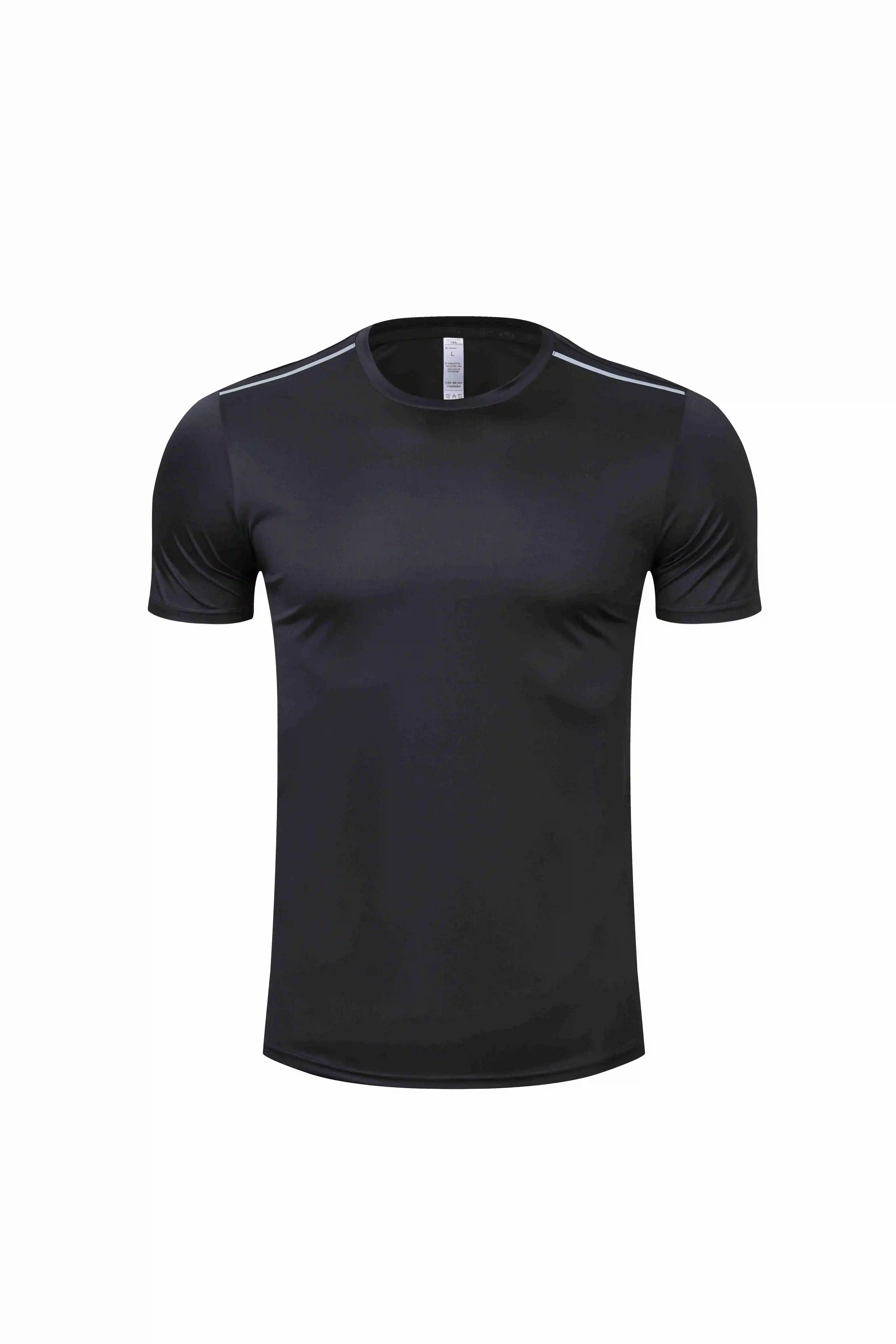 High quality spandex Men Women Kids Running T Shirt Quick Dry Fitness Shirt Training exercise Clothes Gym Sports Shirts Tops