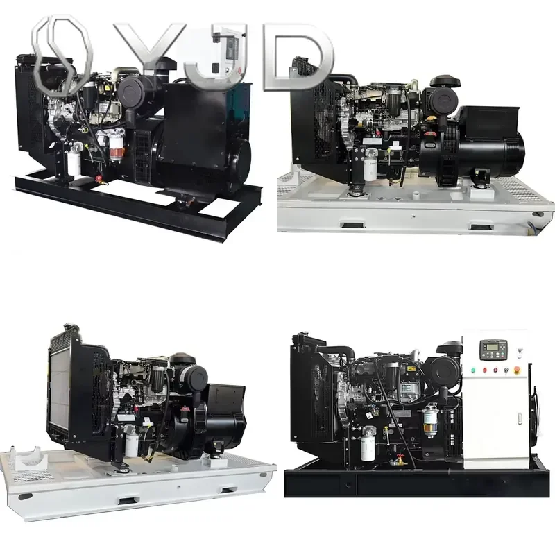Silent Brushless Generator Set 50kva-100kva Open Frame Ats Option Soundproof Generator