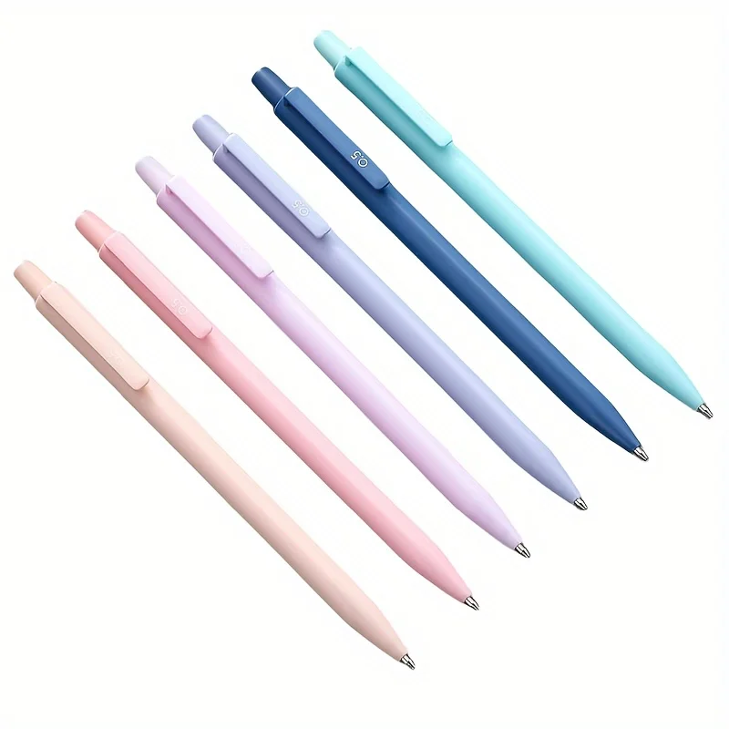 Pastellfarbenes Druckbleistift-Set, bestehend aus 1/6 niedlichen Teleskopbleistiften. Die farbigen Druckbleistifte sind geeignet für – Detail 4