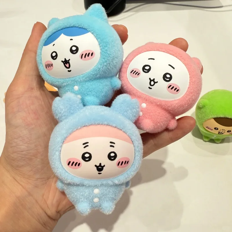 Chiikawa pijama fiesta asientos serie Miniso nueva caja ciega hecho a mano ordenador adorno de escritorio lindo regalo en Stock