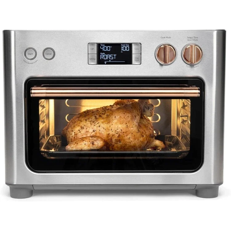 Couture Oven with 14 essential cooking modes, including Air Fry, CrispFinish, Bake, Broil, Roast, Toast, Pizza, WiFi & Smart