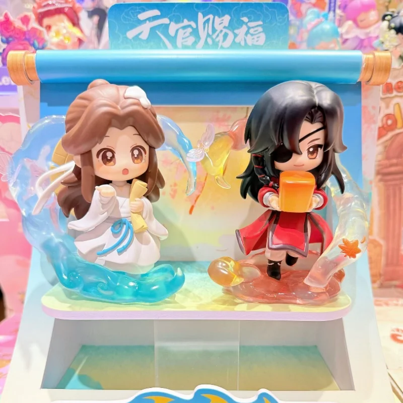 

Original Xielian Huacheng Figurine Model Ornament Tian Guan Ci Fu Blind Box Cosplay Costume Action Figure Collectible Gifts Toys