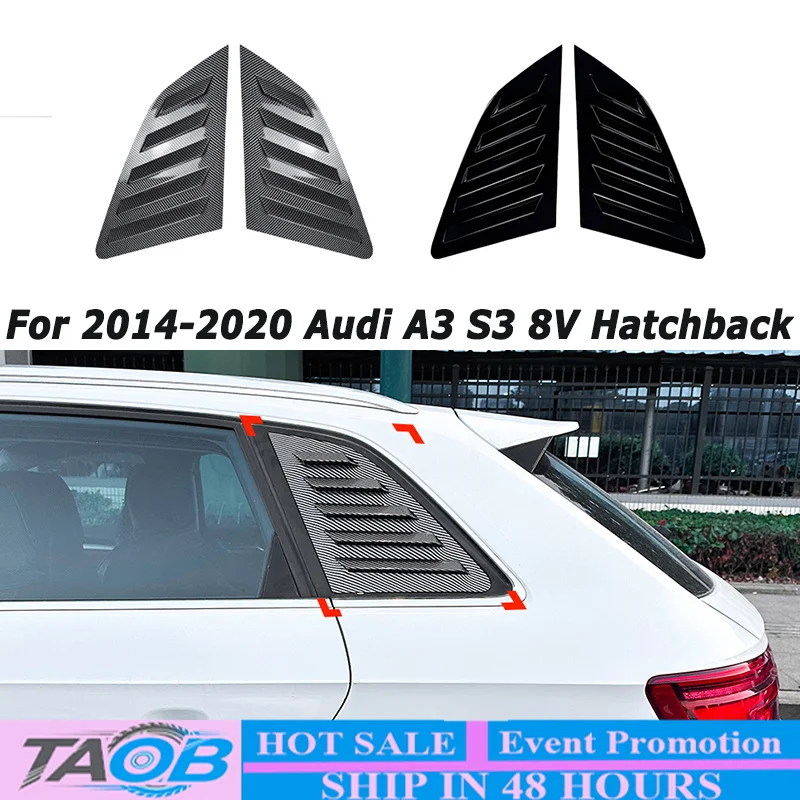 Car Accessories Exterior - Car Rear Window Louvers for 2014-2020