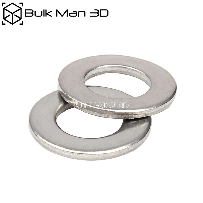 50pcs/Lot T2*5*15mm Slot Flat Washer Stainless Steel Precise Shims Flat Washer Plain Gasket