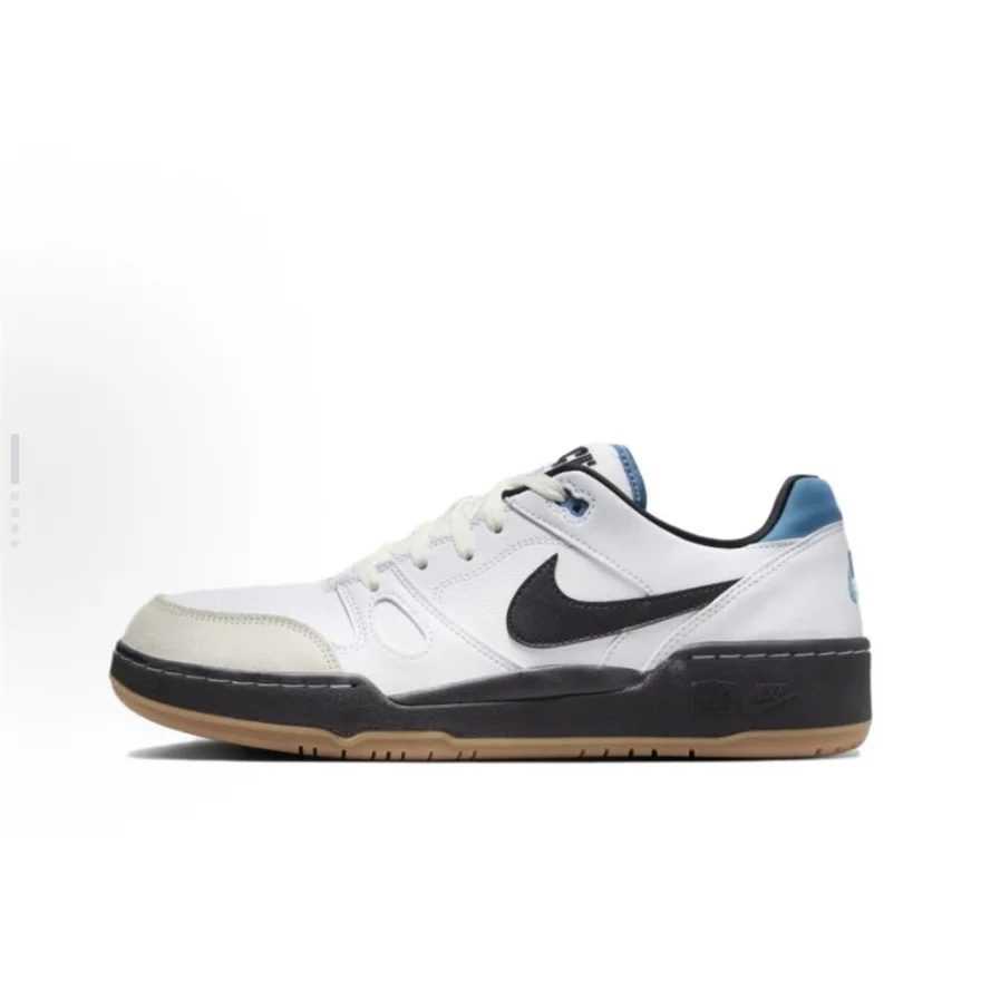Nike Full Low Leather Soft, Comfortable, Trendy, Wear resistant, Anti slip, Low cut Sneakers for Men