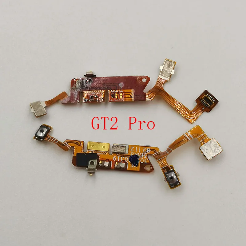 1Pcs Power Switch Button Return Back Key Flex Flat Cable For Huawei Watch GT 2 3 GT2 LTN-B19 DAN-B19 GT3 Pro 42MM 46mm ODN-B19