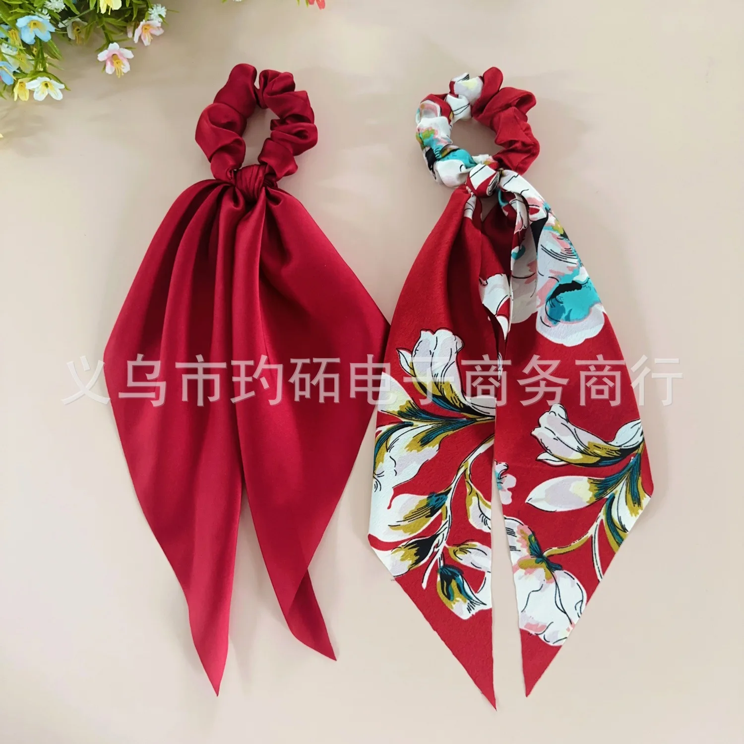 

Премиальные атласные резинки для волос с бантом, высокоэластичные резинки для хвоста для женщин, элегантные шелковые повязки на голову на каждый день