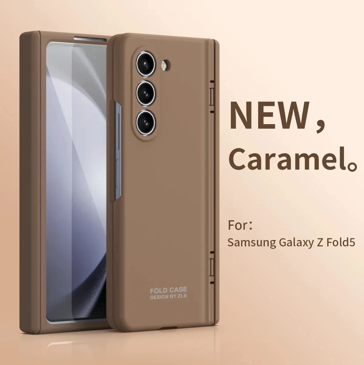 For Original Hinge Case For Samsung Galaxy Z Fold 5 4 3 2 Liquid Silicon Armor Shockproof 360 Full Screen Protector Cover Fold 4