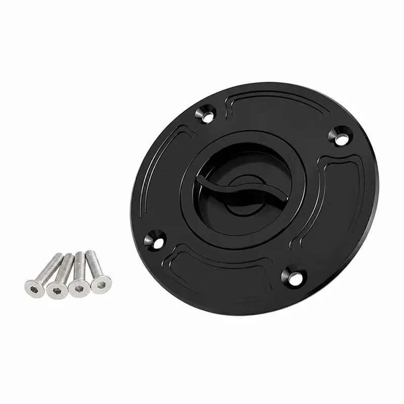 For Suzuki GSXR1300 Hayabusa(1999- 2007)& Bandit 1200 GSF1200(2001- 2004) Compatible Keyless Gas Fuel Tank Cap Cover Kit