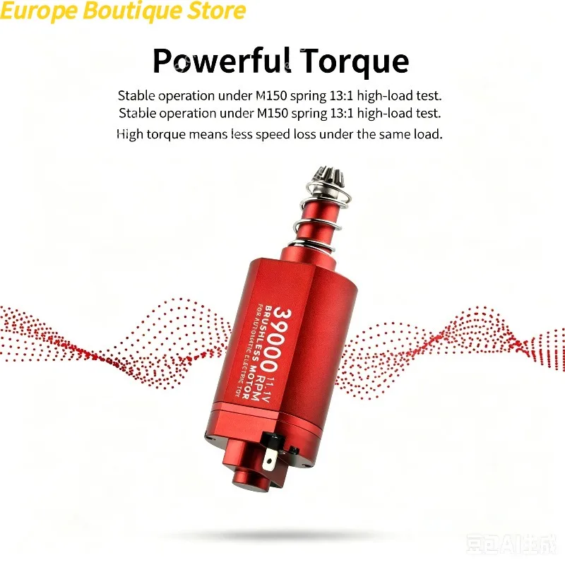High Torque Low Temperature 480 Brushless Power Motor Dual Shaft Spec Jingji Jiqu Sijun Hobby Refit Core Part