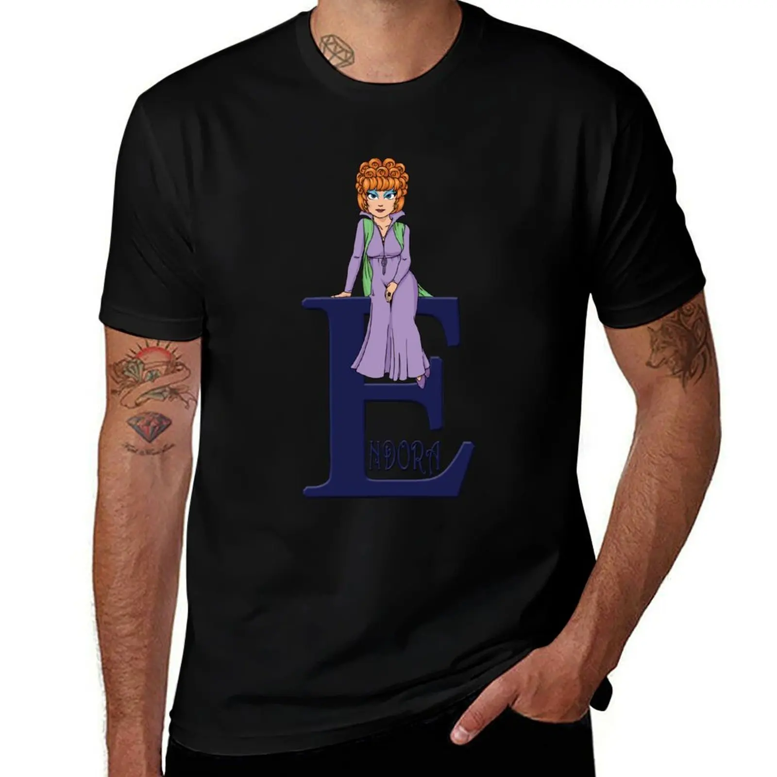 

Endora The Witch T-Shirt man t shirts cotton man t shirt designer T-Shirt
