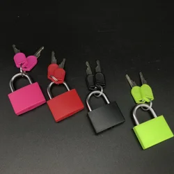 Multicolour Mini lock Schoolbag lock 22mm Theft Locks with 2 Keys Strong Steel Padlock for Suitcase Drawer Lock Luggage Case