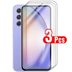 3 Stück Schutzglas für Samsung Galaxy A54 A 54 54A 5G gehärtetes Glas Displayschutzfolien Rüstung Sicherheitsschutzfolie 6,4 Zoll