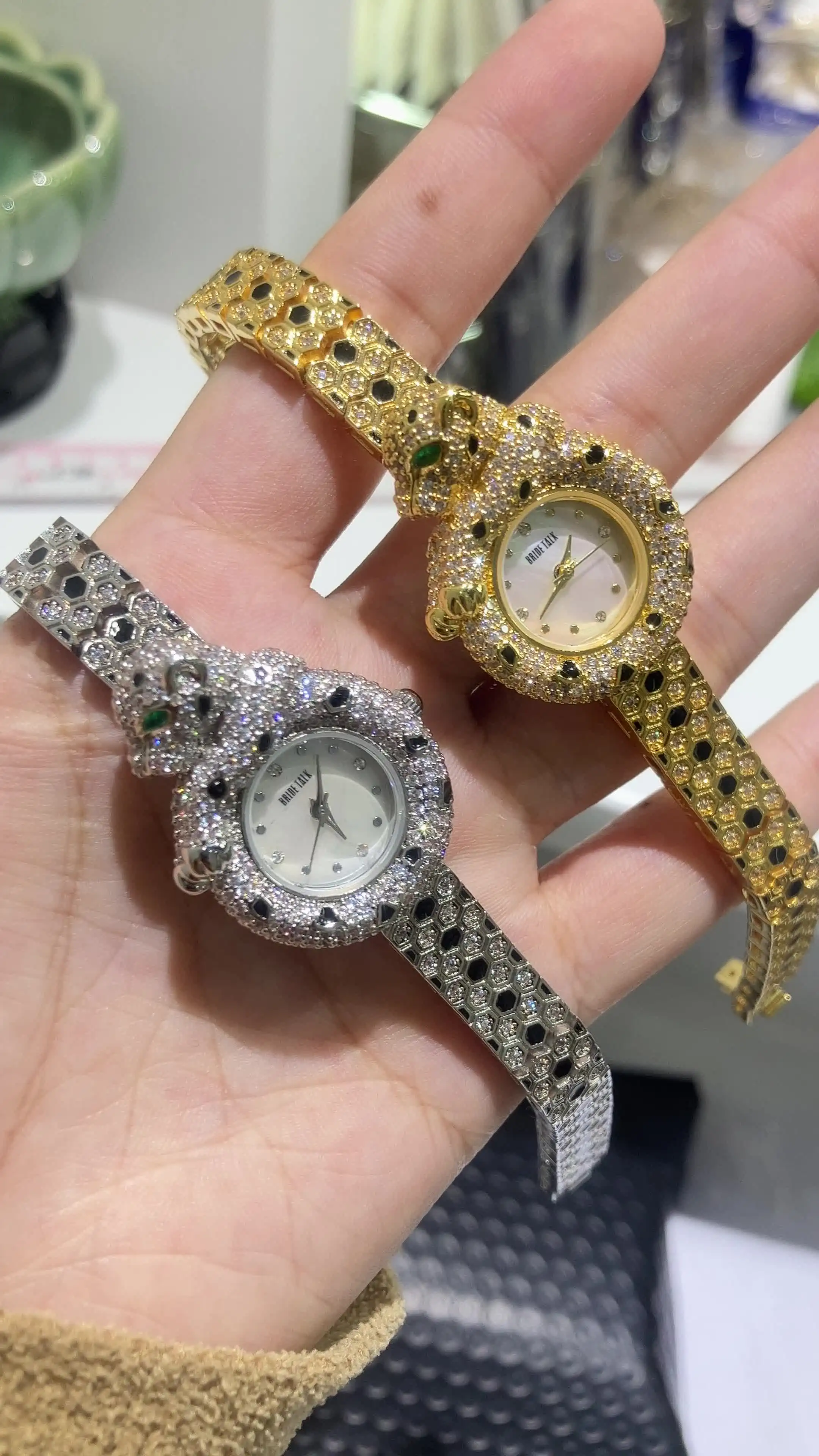 Vintage Crystal Bracelet Watch - Women Accessories Luxury Women Watch Crystal Rhinestone Satellite Bracelet  main image 2