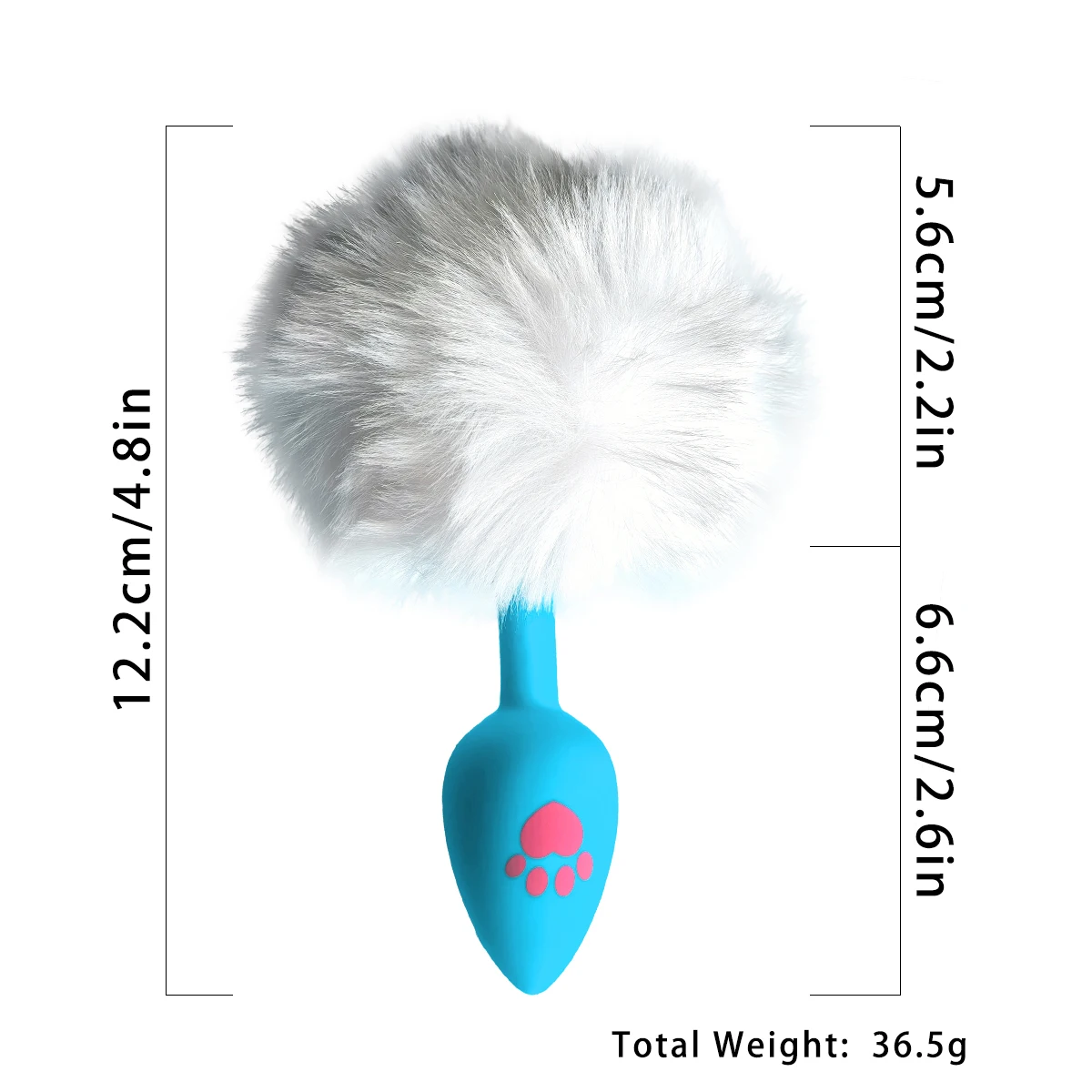 Silicone short blue