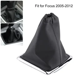 Speed Gear Shift Knob Gaiter Boot Cover Case Collar For Ford Focus 2005-2012 Shift Dust Cover
