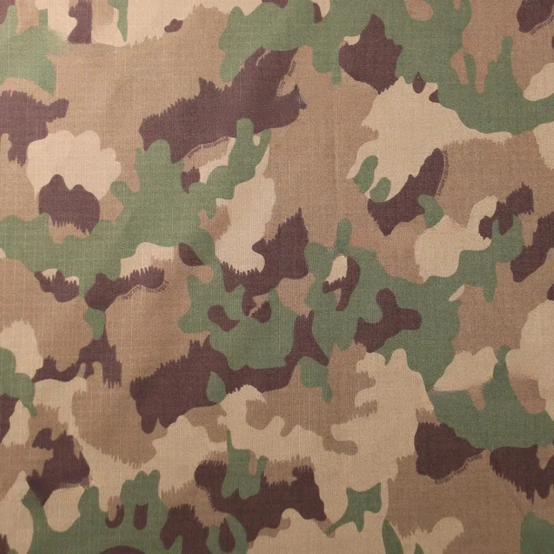 

Nylon Cotton Swiss Army TAZ16 Camouflage Fabric Ripstop Waterproof Breathable Crack-Resistant Cloth for DIY Military Uniform