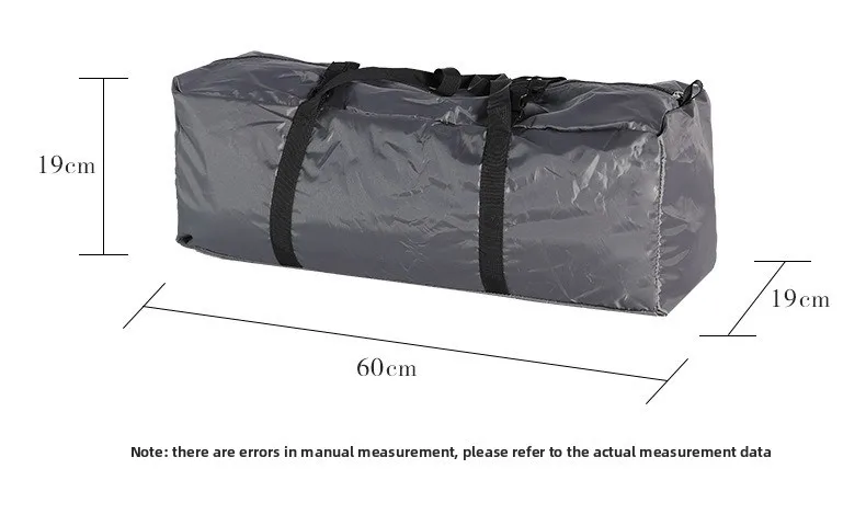 Torre tenda engrossado vinil dupla camada proteção contra chuva acampamento guarda-sol à prova de vento conveniente