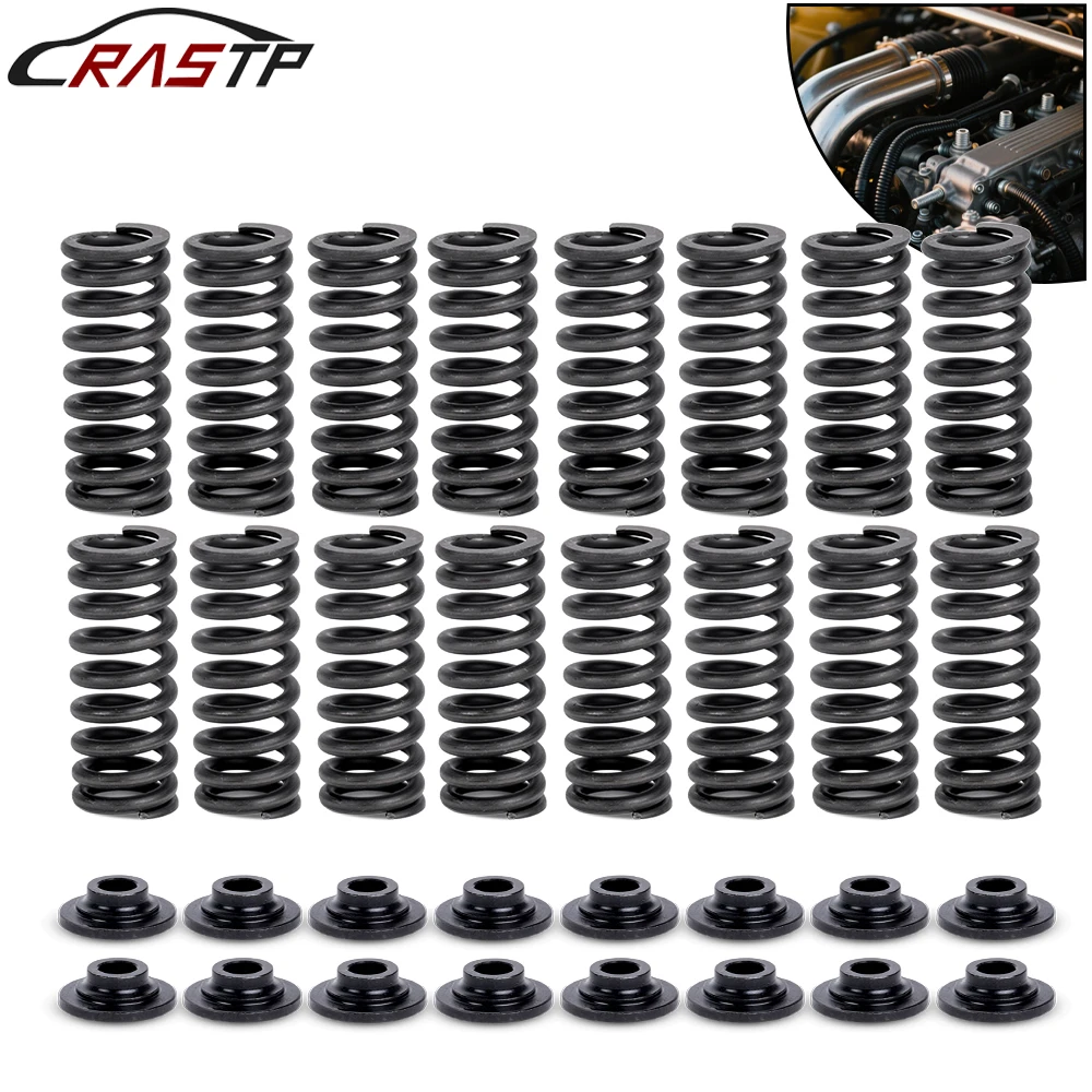 

RASTP-High Speed Steel Material 11UD Valve Spring Kit for Honda Civic D16 D16Y D16Y8 D16Z6 Series Engines EM1094