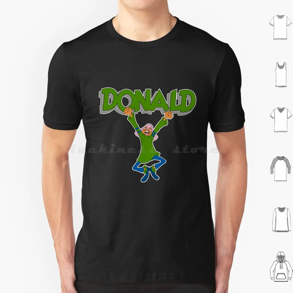 Fat Albert ( Dumb ) Donald T Shirt Cotton Men Women DIY Print Fat Albert Dumb Donald Cosby Kids Hey Hey Hey Lampshade Hat Bill