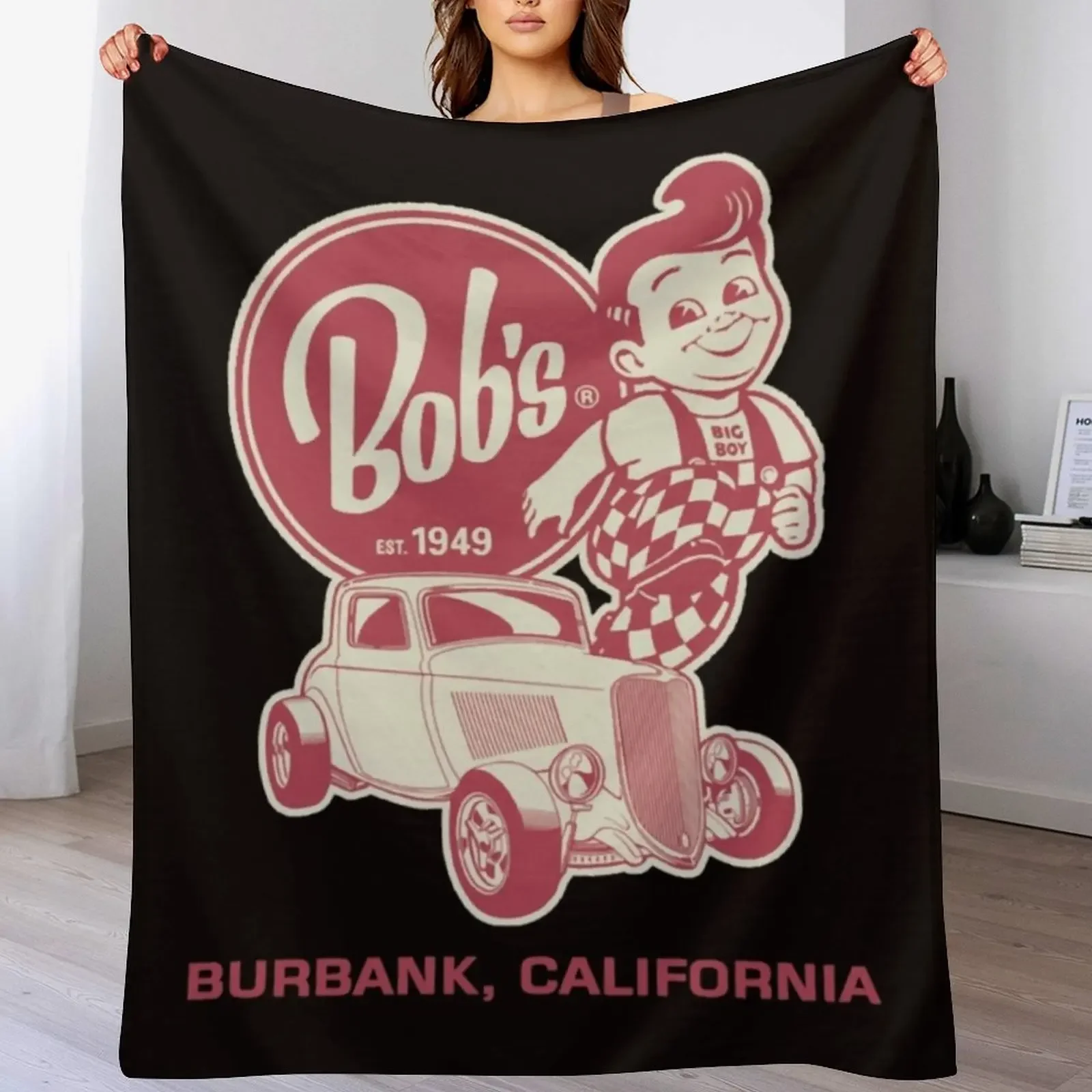 

Bob_s Big Boy Throw Blanket Luxury Brand Cute Plaid Hairy Softest Blankets