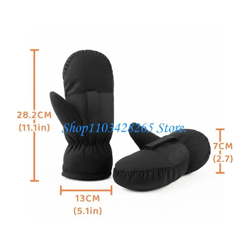 추운 날씨 보호 G2TE를 위한 열 유모차 장갑 조정가능한 탄력 있는 팔목