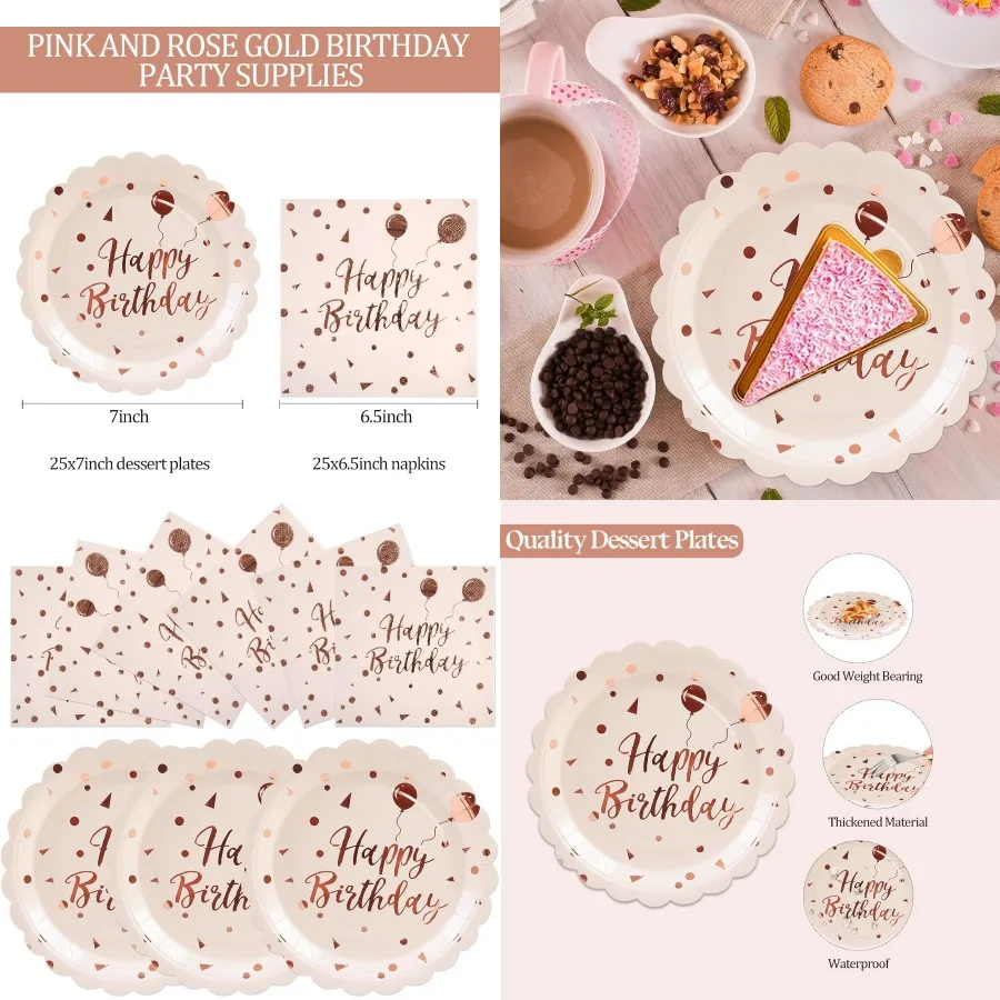 50PCS Happy Birthda…