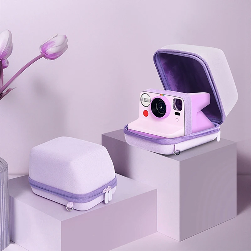 Instant Camera Storage Bag Shockproof EVA Film Camera Carrying Case Anti Scratch Hard For Polaroid GO/One Step 2/NOW+