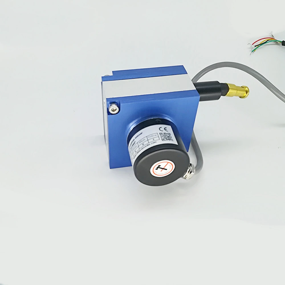 1500mm Draw Wire Encoder String Encoder Displacement Sensor Pushpull Output CALT CESI-S1500P