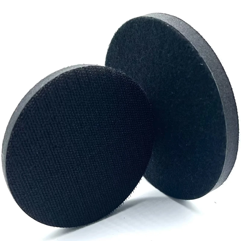 1 Stück 2/3/5/6 Zoll Soft Density Interface Pads Klett verschluss Schwamm kissen Puffer Backing Pad Schutz Schleif scheibe Backing Pad – Detail 4