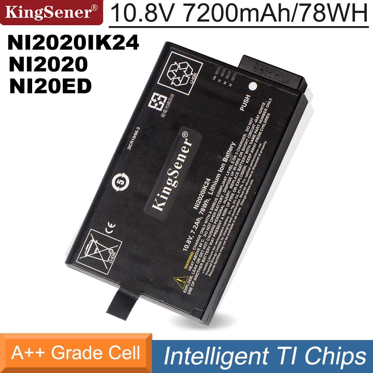 Imagem -01 - Kingsener-bateria de Lítio 78 10.8v 78wh Ni2023 Ni2023ed Ni2023ts24 Ni2023a24 Ni202320a24 Ni202320hd24 Ni2023ed26 Ni2023ik24