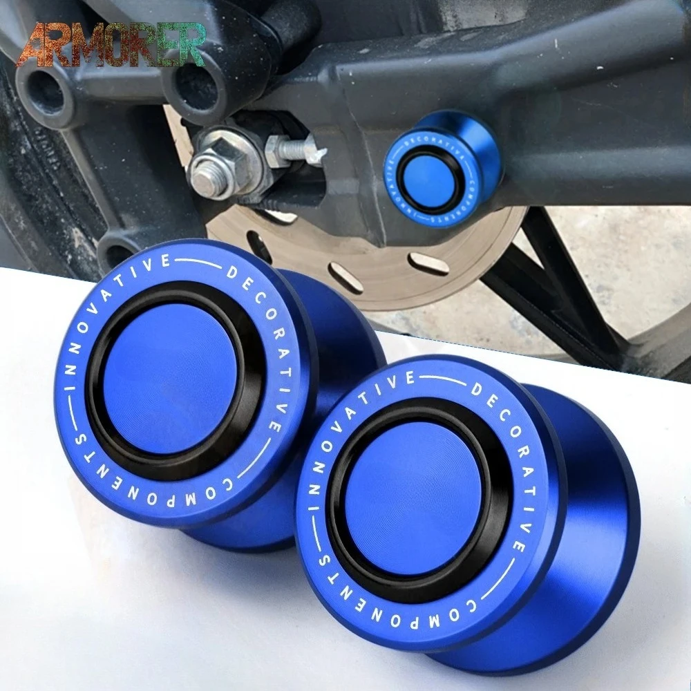 

For Bandit 1200 1200s 1250s Bandit 400 Bandit 600 Motorcycle Swingarm Spools 8MM Stand Screws CNC Aluminum Accessories