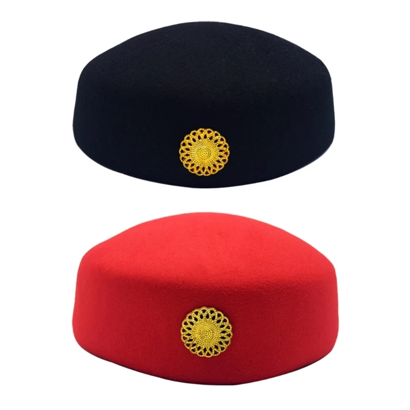 Fashion Hat For Women Stewardess Hat Stewardess Pillbox Hat Airline Stewardess Hat Air Hostesses Hat Stewardess